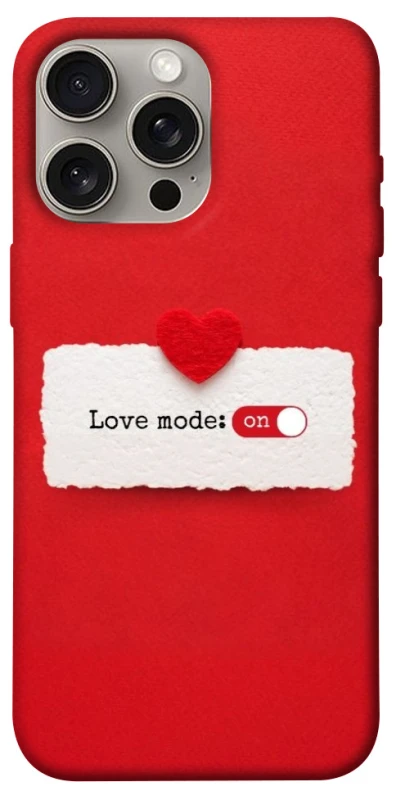 Чехол Love Mode ON фото 1 из 1