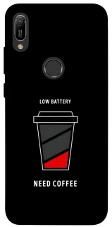 Чехол на Huawei Y6 (2019) Low battery фото 1 из 1