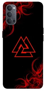 Чехол на Oppo Reno 4 Валькнут фото 1 из 1