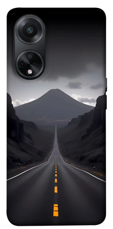 Чехол на Oppo A58 4G Black mountains фото 1 из 1