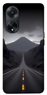 Чехол на Oppo A58 4G Black mountains фото 1 из 1