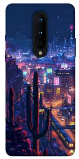 Чохол на OnePlus 8 Night city фото 1 з 1