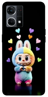 Чехол на Oppo Reno 7 4G Labubu Love фото 1 из 1