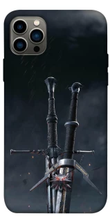 Чехол на Apple iPhone 12 Pro (6.1") Мечи Ведьмака фото 1 из 1