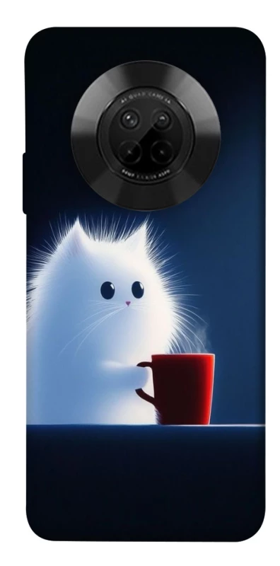 Чохол на Huawei Y9a Чохол кіт з кавою фото 1 з 1