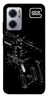 Чехол на Xiaomi Redmi Note 11E LOCK фото 1 из 1