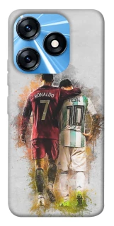 Чохол на TECNO Spark 10 Ronaldo та Messi фото 1 з 1