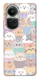 Чохол на Oppo Reno 10 Funny Kittens ver.2 фото 1 з 1