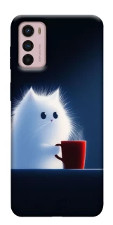 Чохол на Motorola Moto G42 Чохол кіт з кавою фото 1 з 1