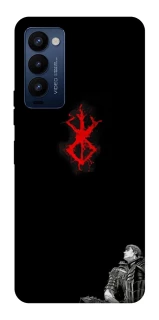 Чехол на TECNO Camon 18 Pro berserk black фото 1 из 1
