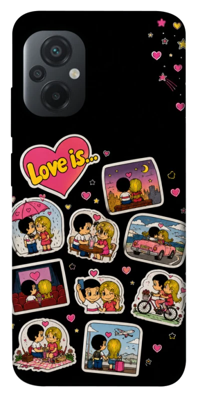 Чехол на Xiaomi Poco M5 Love is ver.3 фото 1 из 1