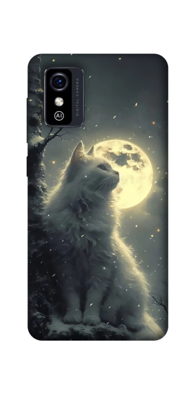 Чехол на ZTE Blade L9 Кот под луной фото 1 из 1