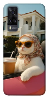 Чохол на Vivo Y31 Stylish Cat Cruise фото 1 з 1