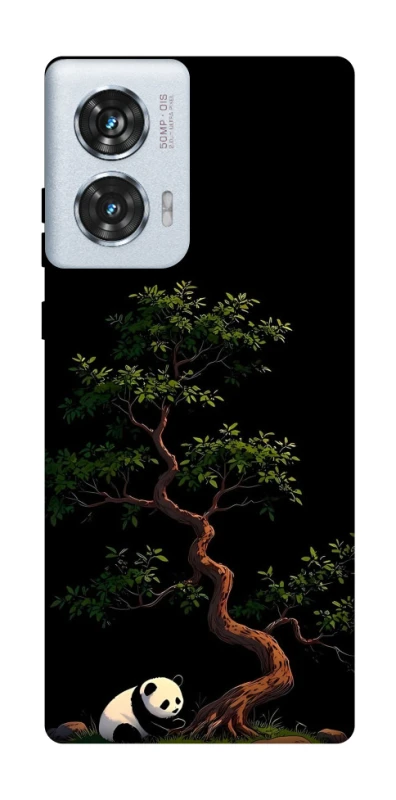 Чехол на Motorola Edge 50 Fusion Panda and tree фото 1 из 1