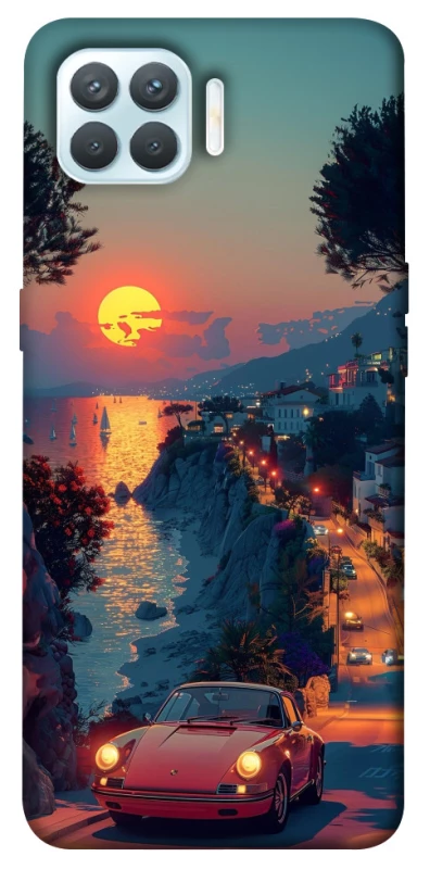 Чехол на Oppo F17 Pro Porsche sunrise фото 1 из 1