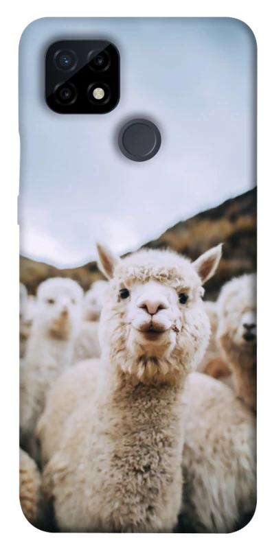 Чохол на Realme C21 Лама фото 1 з 1