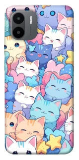 Чехол на Xiaomi Redmi A1+ / Poco C50 / A2+ Funny Kittens ver.3 фото 1 из 1