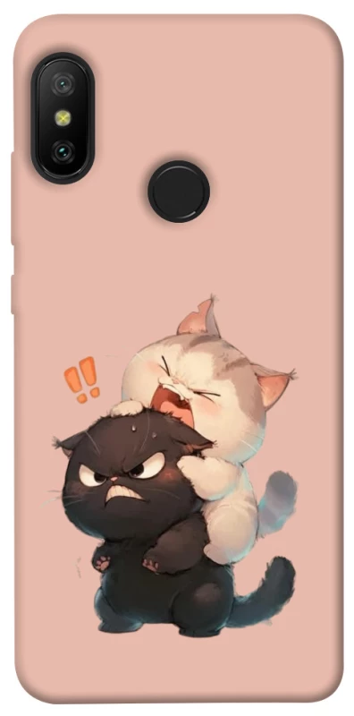 Чохол на Xiaomi Mi A2 Lite / Xiaomi Redmi 6 Pro Сat and cat фото 1 з 1