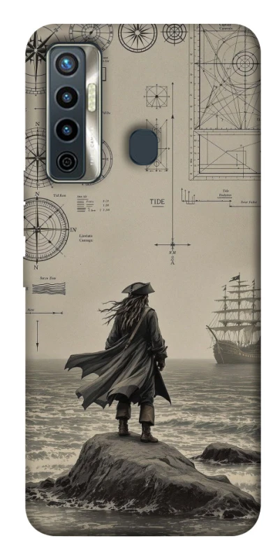 Чехол на TECNO Camon 17 Captain Jack Sparrow фото 1 из 1