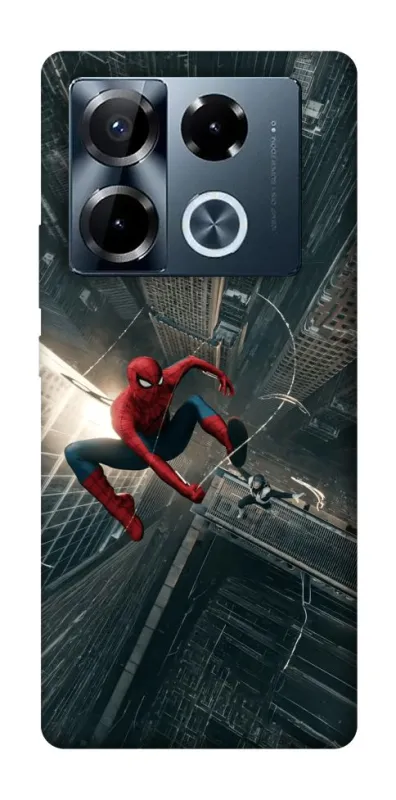 Чехол на Infinix Note 40 Pro 4G Spider Man ver.4 фото 1 из 1