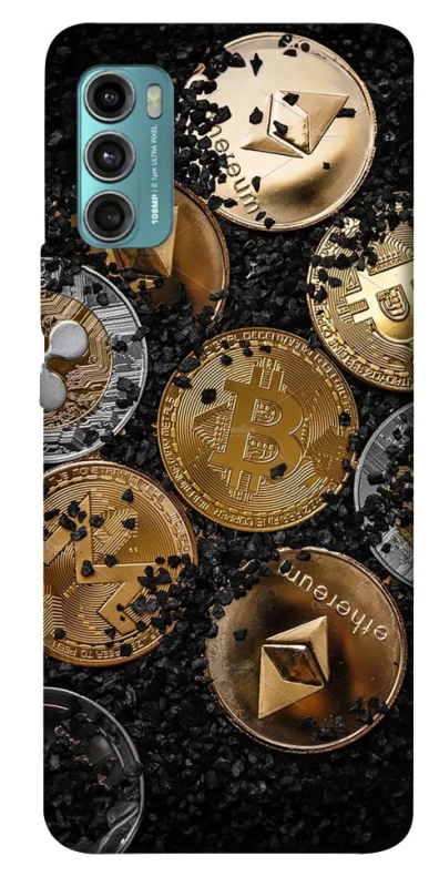Чехол на Motorola Moto G60 Many coins v2 фото 1 из 1