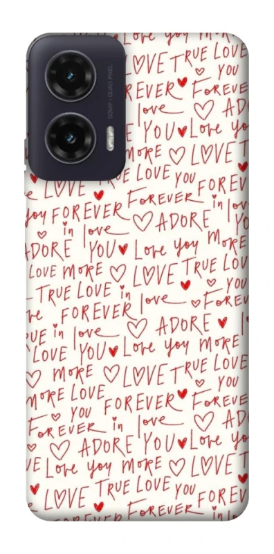 Чехол на Motorola Moto G35 Love aesthetic ver.4 фото 1 из 1