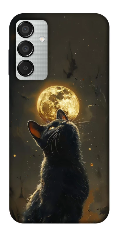 Чехол на Samsung Galaxy M15 5G Кот под луной v2 фото 1 из 1