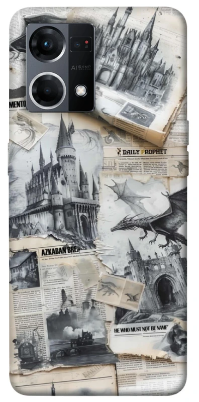 Чохол на Oppo Reno 7 4G The Hogwarts фото 1 з 1