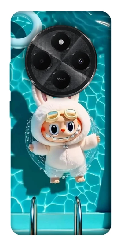 Чохол на Xiaomi Redmi A3 Pro Labubu in the pool ver.2 фото 1 з 1