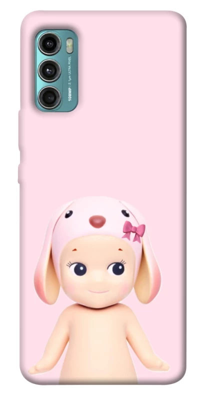 Чехол на Motorola Moto G60 Pink Ribbon Hop фото 1 из 1