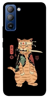 Чехол на TECNO Pop 5 LTE Кот-самурай фото 1 из 1