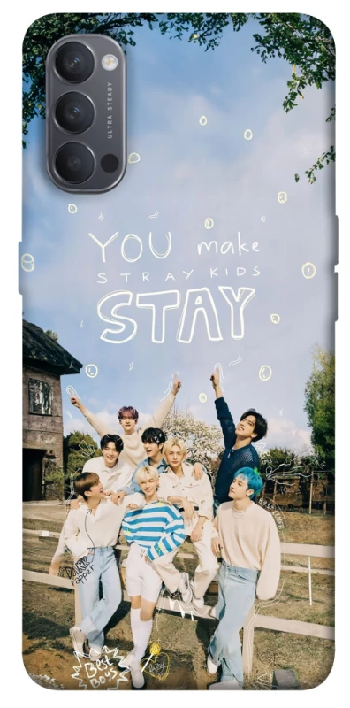 Чехол на Oppo Reno 4 Stray Kids v3 фото 1 из 1