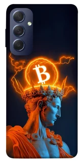 Чехол на Samsung Galaxy M54 5G Bitcoin God фото 1 из 1