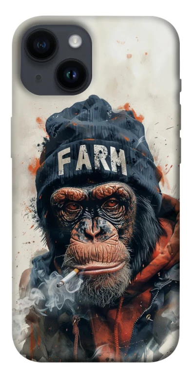 Чохол на Apple iPhone 14 (6.1") Шимпанзе v3 фото 1 з 1