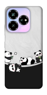Чехол на ZTE Nubia V60 Four pandas фото 1 из 1