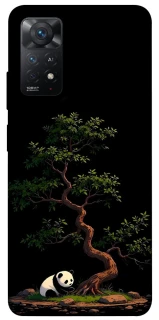 Чехол на Xiaomi Redmi Note 12 Pro 4G Panda and tree фото 1 из 1