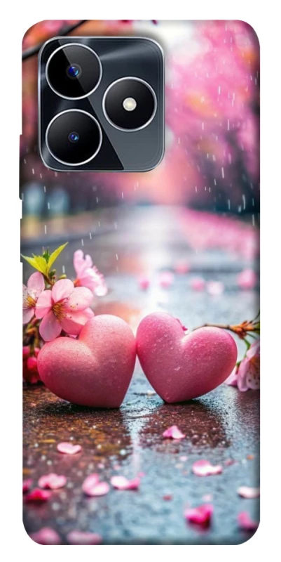 Чехол на Realme C53 Pink heart фото 1 из 1