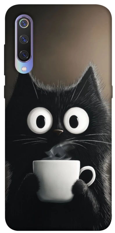 Чехол на Xiaomi Mi 9 morning cat фото 1 из 1