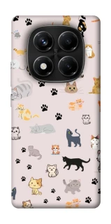 Чехол на Xiaomi Redmi Note 14 Pro 4G Cat style ver.1 фото 1 из 1