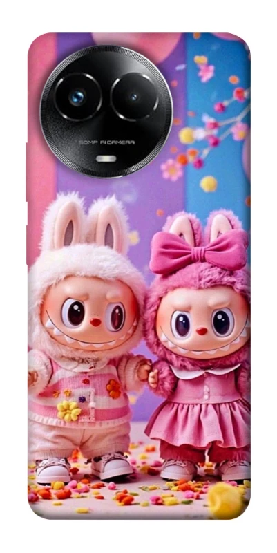 Чохол на Realme C67 4G Labubu twins ver.2 фото 1 з 1