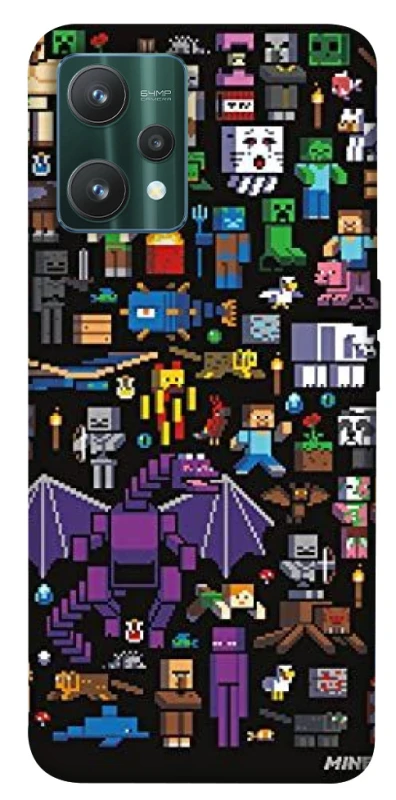 Чохол на Realme 9 Pro Minecraft v5 фото 1 з 1