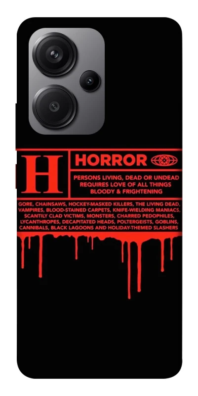 Чохол на Xiaomi Redmi Note 13 Pro+ Horror Halloween фото 1 з 1