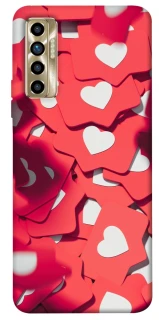 Чохол на TECNO Camon 17P Love aesthetic ver.2 фото 1 з 1