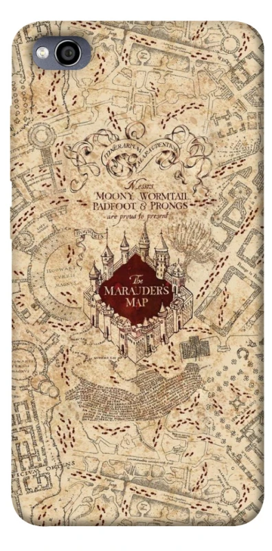 Чохол на Xiaomi Redmi 4a Harry Potter Marauder's Map фото 1 з 1
