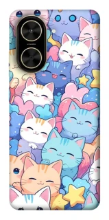 Чехол на Xiaomi Poco C71 Funny Kittens ver.3 фото 1 из 1