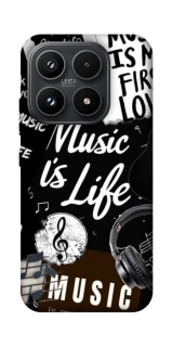 Чохол на Xiaomi 17 Music is Life фото 1 з 1