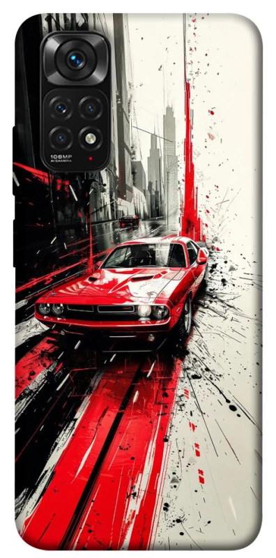 Чехол на Xiaomi Redmi Note 11 (Global) / Note 11S Painted Mustang фото 1 из 1