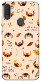 Чехол на Samsung Galaxy A11 Fall in love with Stitch фото 1 из 1