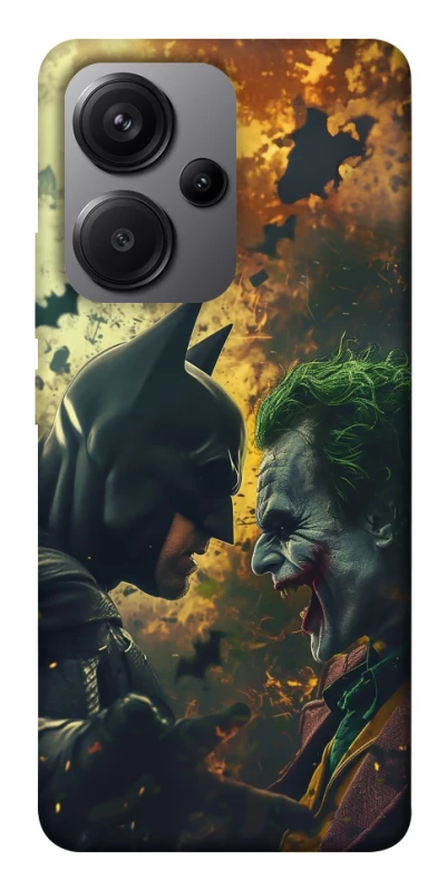 Чехол на Xiaomi Redmi Note 13 Pro+ Batman and the Joker фото 1 из 1