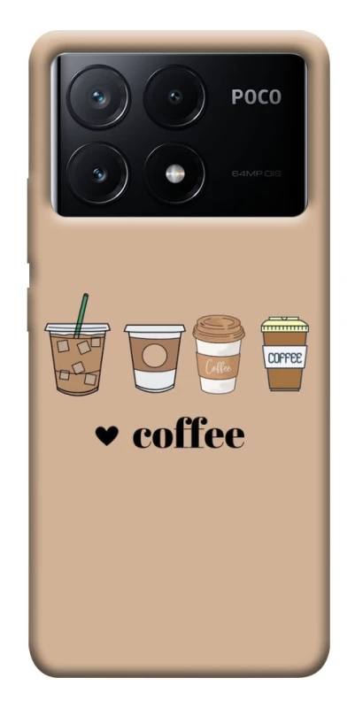 Чехол на Xiaomi Poco X6 Your coffee фото 1 из 1